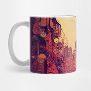 Googles cyberpunk art Mug